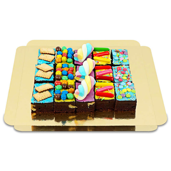15 Brownies - Décors Mélangés