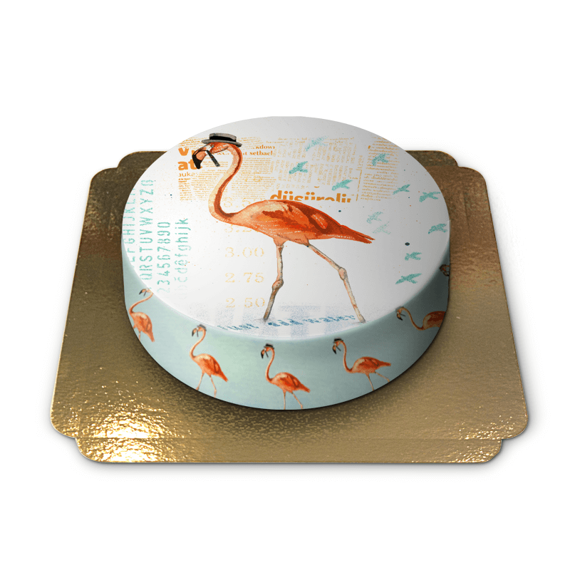 Gâteau Flamant Rose de Pia Lilenthal