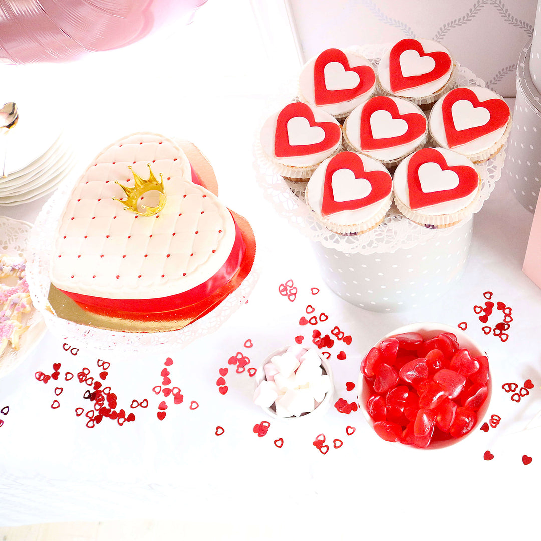 Gâteau Deluxe en forme de coeur