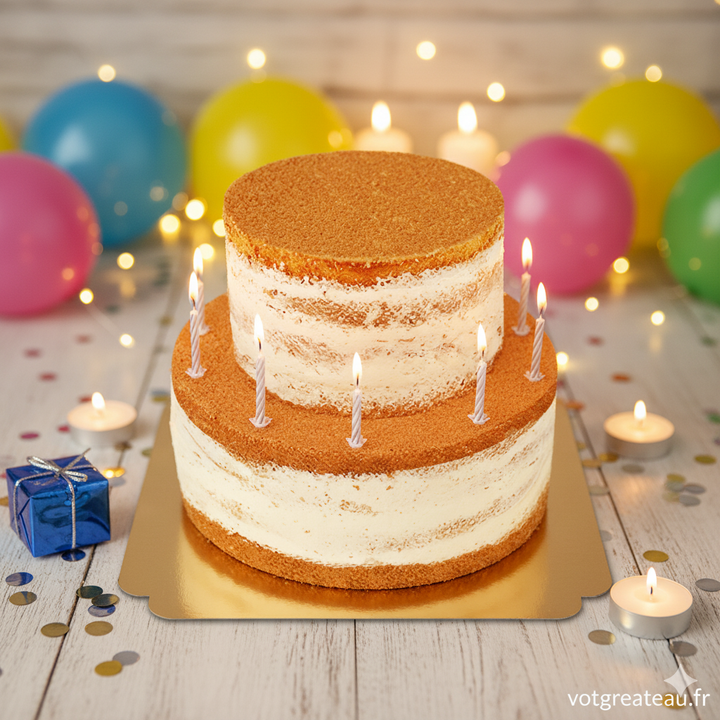 Naked Cake à 2 étages