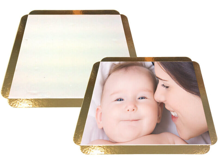 Feuille de pâte d'amande décor carré (plusieurs tailles)