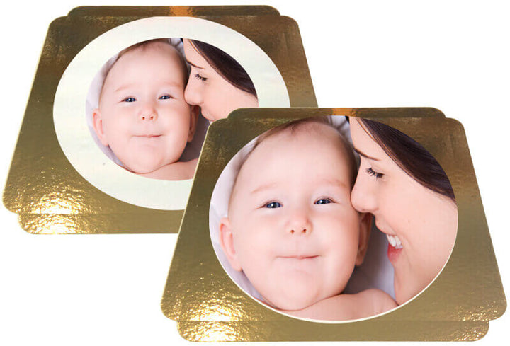 Feuille de pâte d’amande décor ronde (plusieurs tailles)