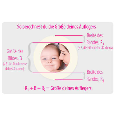 Feuille de pâte d’amande décor ronde (plusieurs tailles)