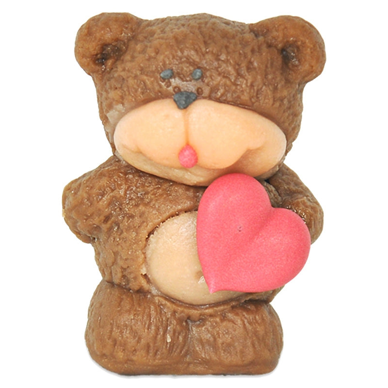 Ourson Coeur en pĂąte d'amande