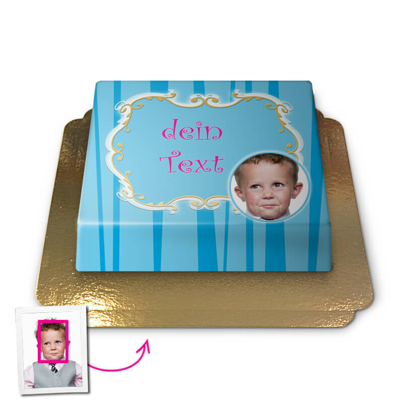 Face-Cake - Post-It bleu
