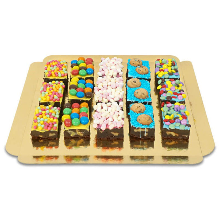 15 Brownies - Décors Mélangés