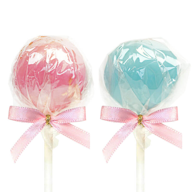 Cake Pops mit bunter Glasur