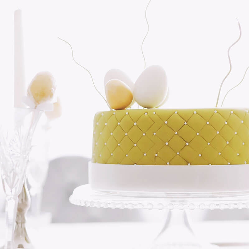 Gâteau Deluxe vert - double hauteur