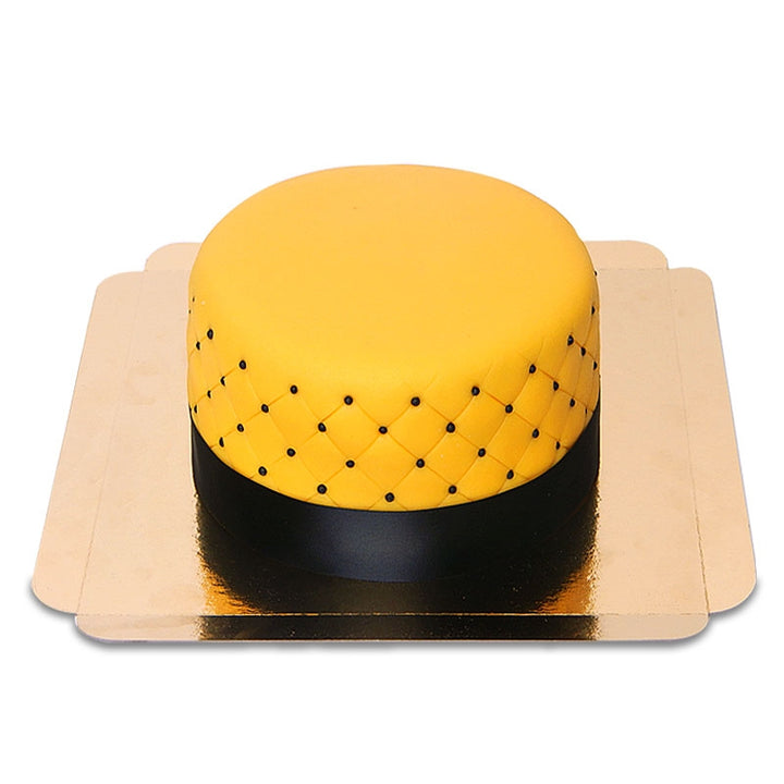 Gâteau Deluxe jaune - double hauteur