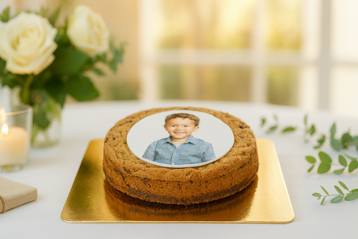 Gâteau photo cookie