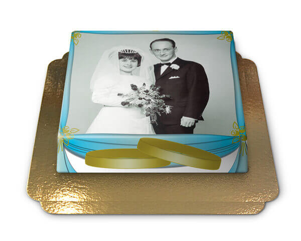 Gâteau-Photo pour Mariage