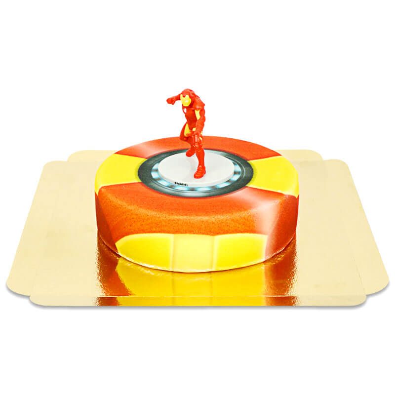 Iron-Man® sur gâteau armure