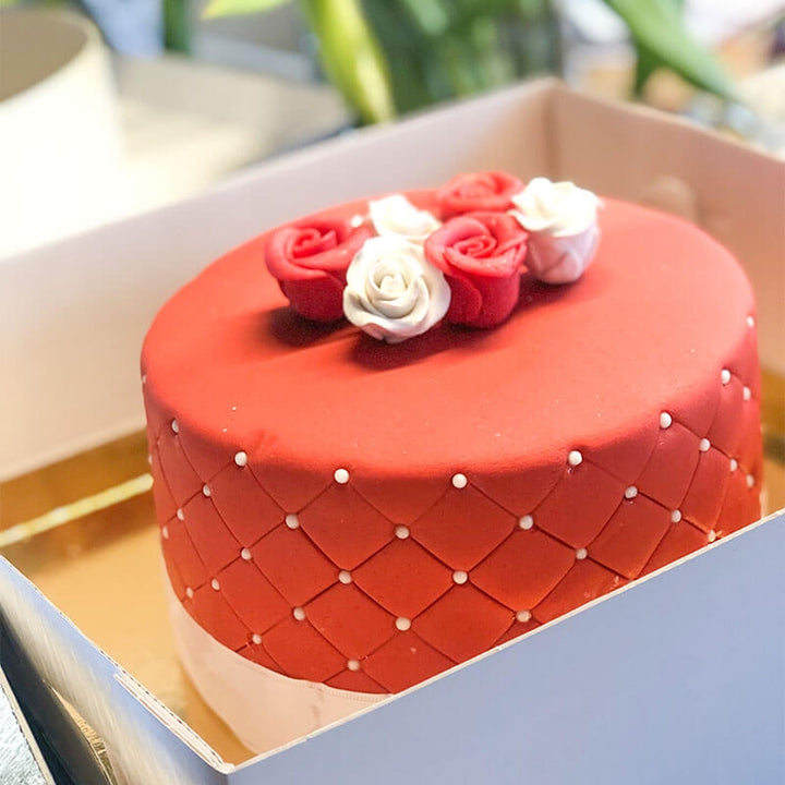 Gâteau Deluxe Rouge - double hauteur