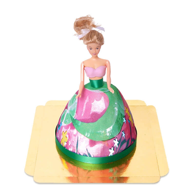 Gâteau Poupée sirène