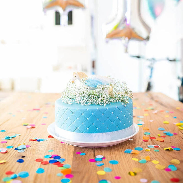 Gâteau Deluxe bleu - double hauteur