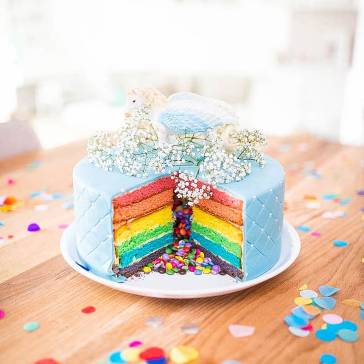 Gâteau Deluxe bleu - double hauteur