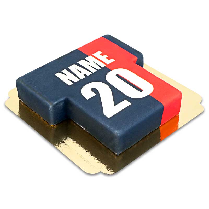 Gâteau Maillot de Football Paris