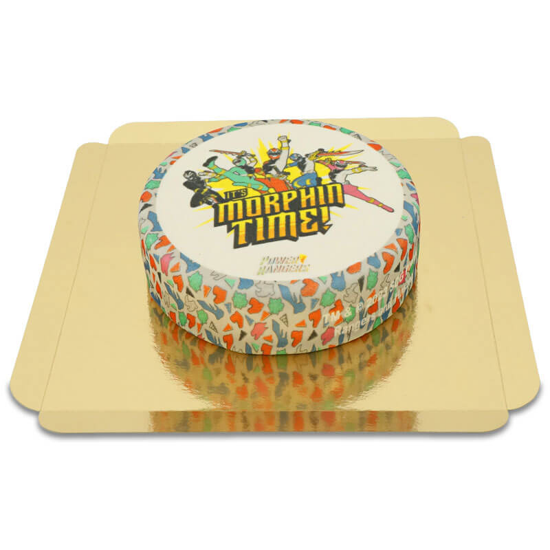 Gâteau Power Rangers Morphin Time