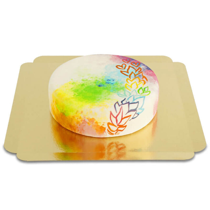 Gâteau Splash fantaisie