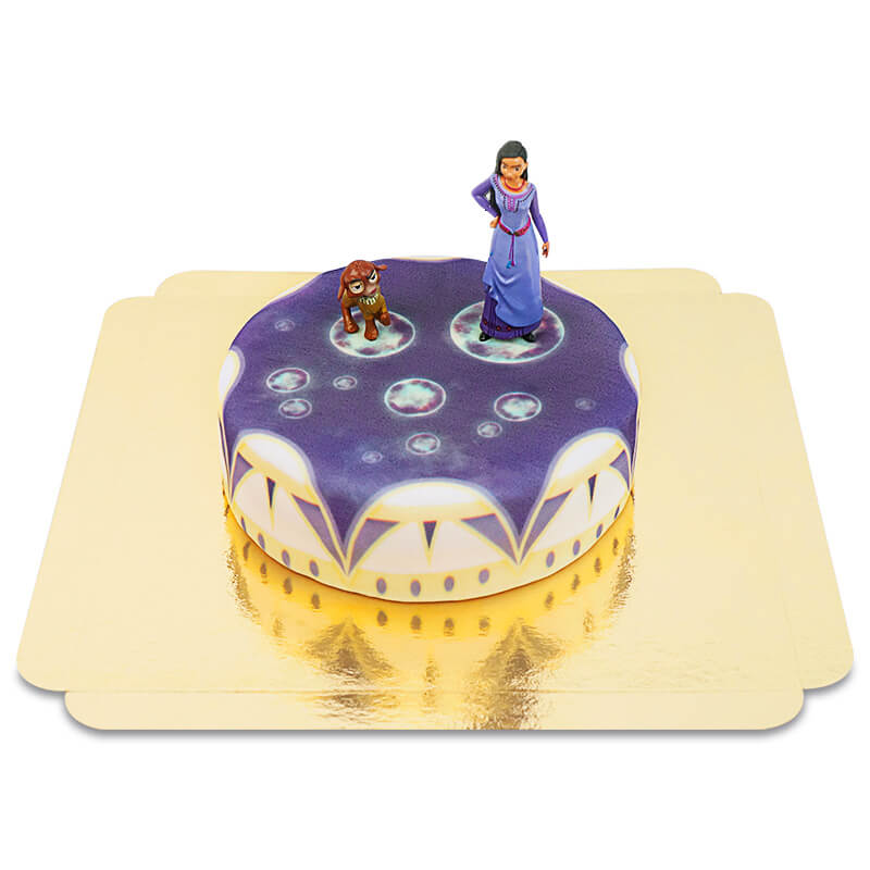 Asha et Valentino de Wish® sur gâteau des Vœux