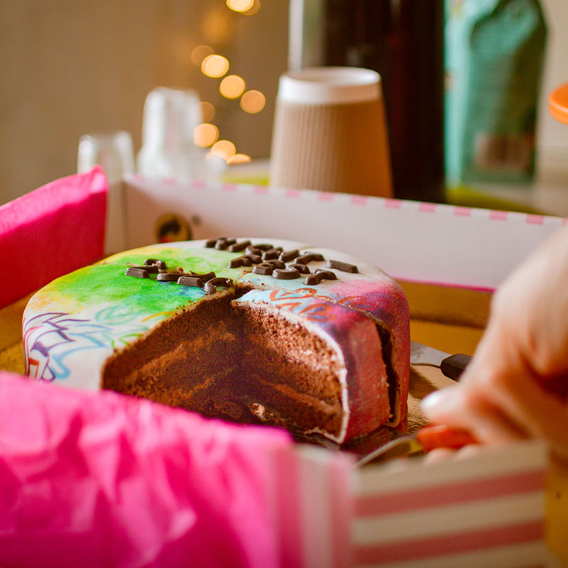 Gâteau Splash fantaisie