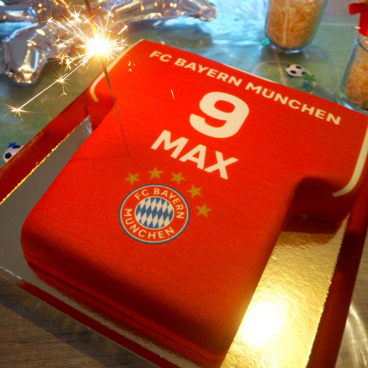 Gâteau Maillot de Football FC Bayern Munich 