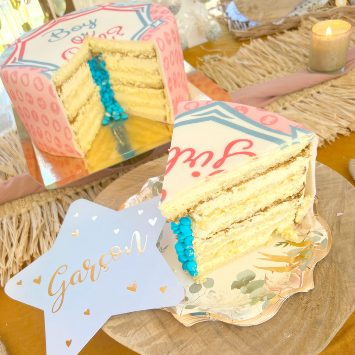 Gâteau Gender Reveal Deluxe 