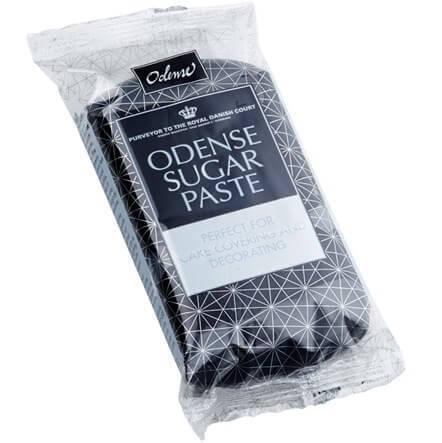 Pâte à sucre - Noir (250g)