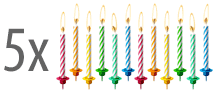 50 bougies
