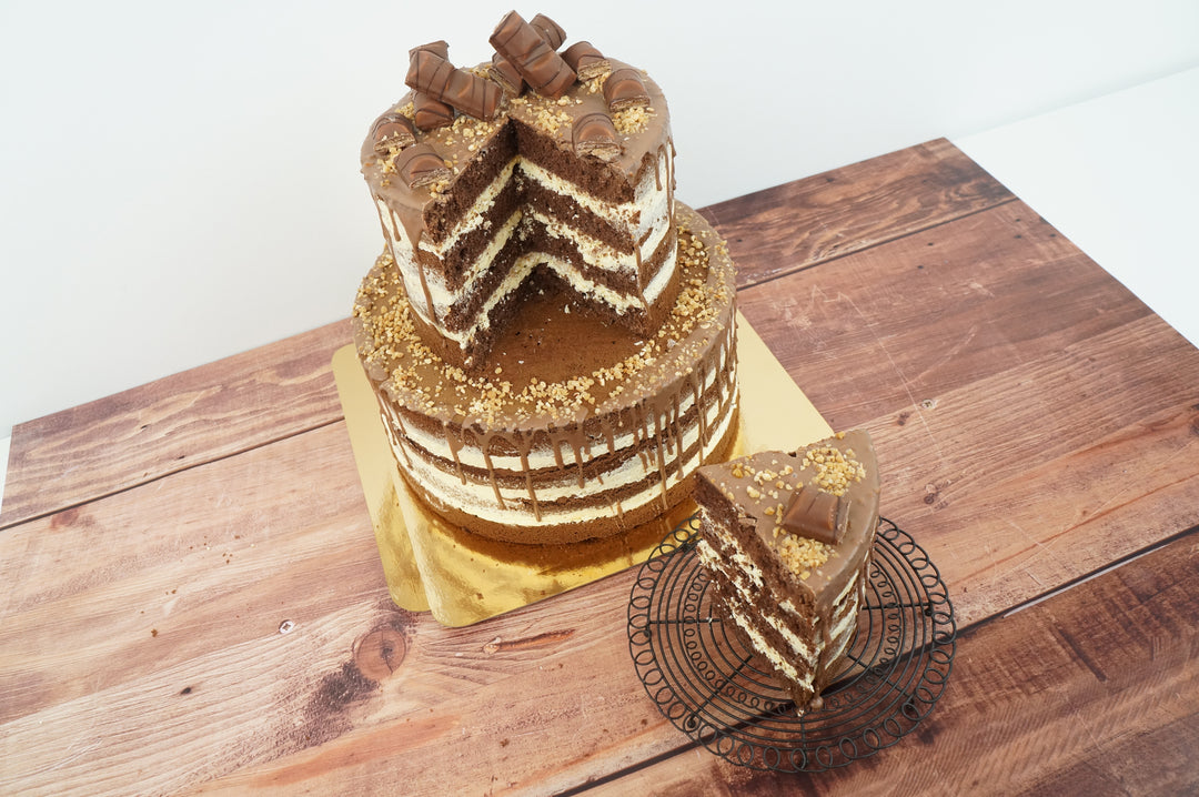 Gâteau avec barres Kinder Bueno® à 2 étages 