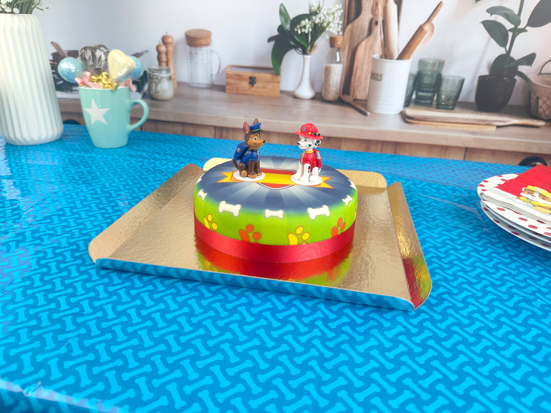 Chase & Marcus de la Pat'Patrouille® sur gâteau