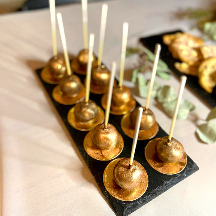 Cake-Pops dorés Deluxe (10 pièces)