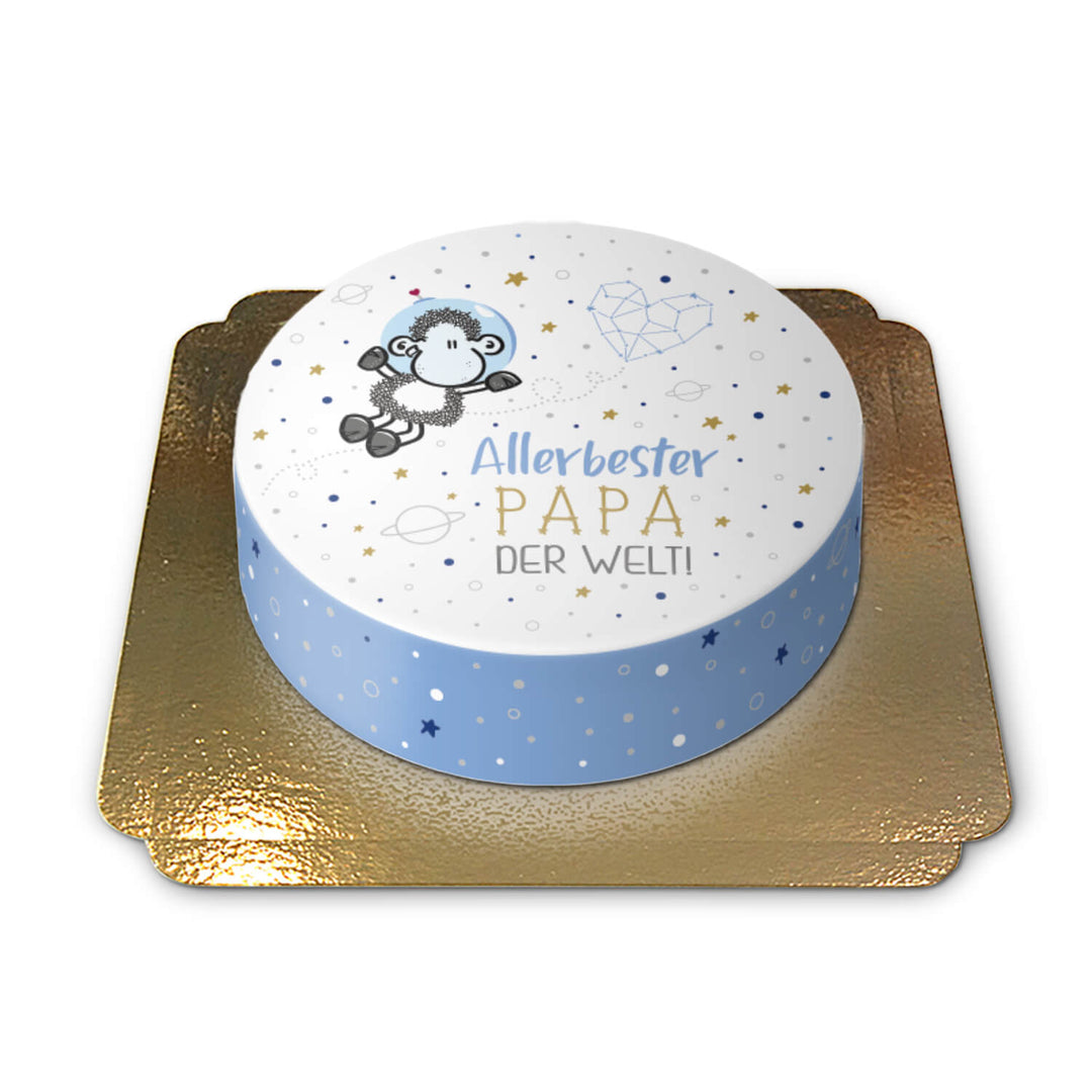 Sheepworld - Allerbester Papa der Welt Torte