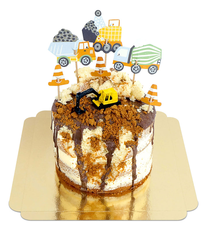 Baustelle Naked Cake