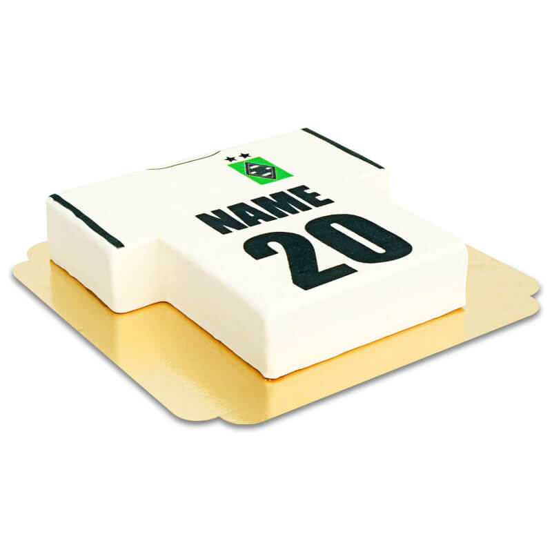 Gâteau Maillot de Football - Borussia Mönchengladbach 