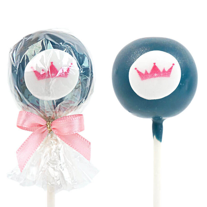 Cake-Pops de couleur unie avec logo (12 pièces)