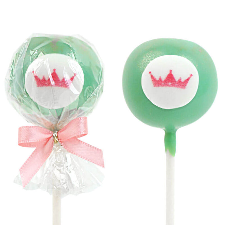 Cake-Pops de couleur unie avec logo (12 pièces)