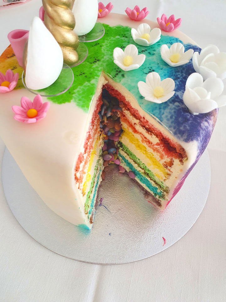 Gâteau Licorne Arc-en-ciel