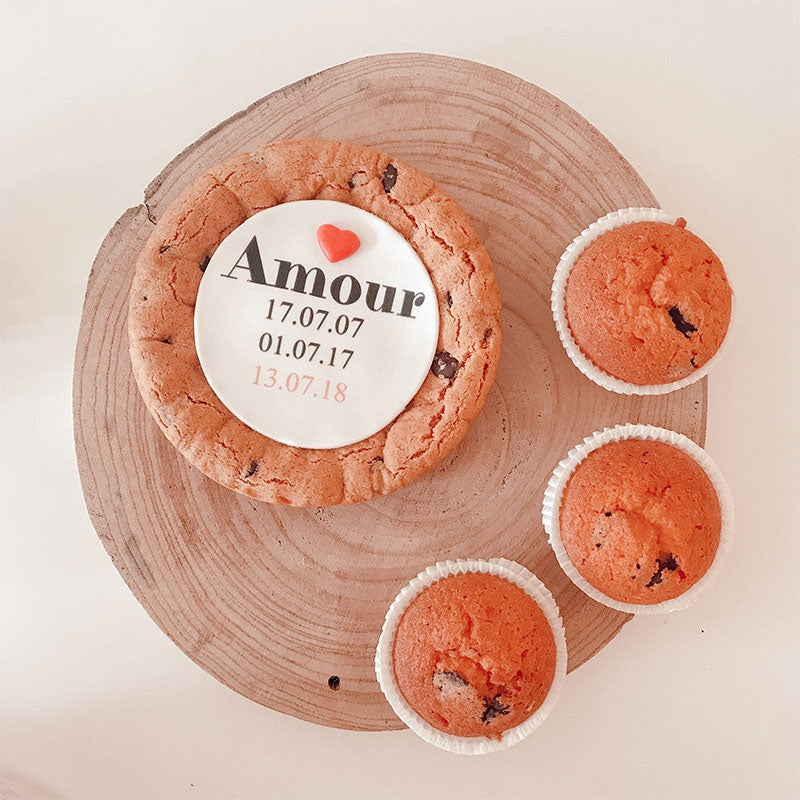 Gâteau cookie avec Logo