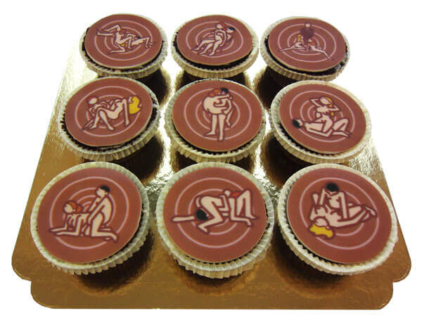 Cupcakes Kamasutra (9 pièces)