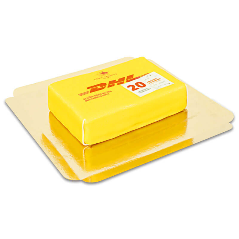 DHL Express Jubiläumstorten, 6 Portionen, S-20x14cm