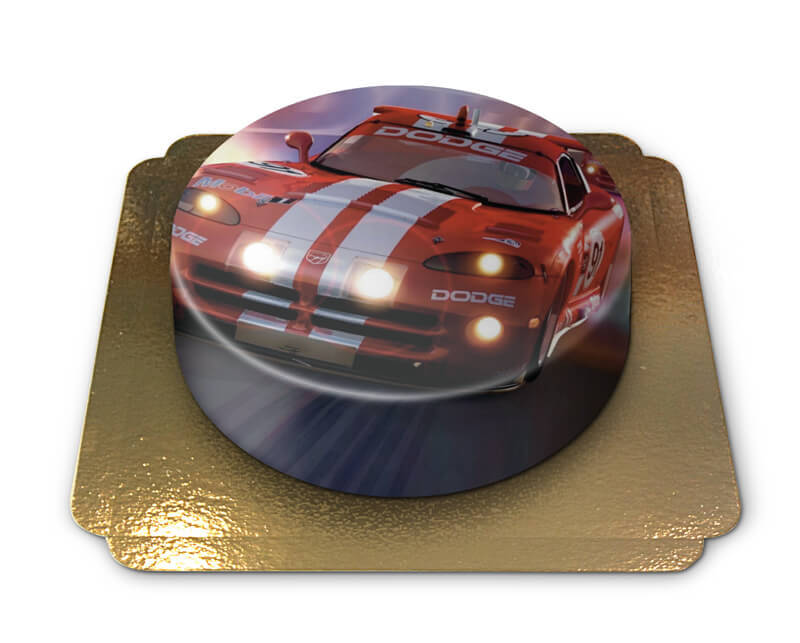 Gâteau Dodge Viper