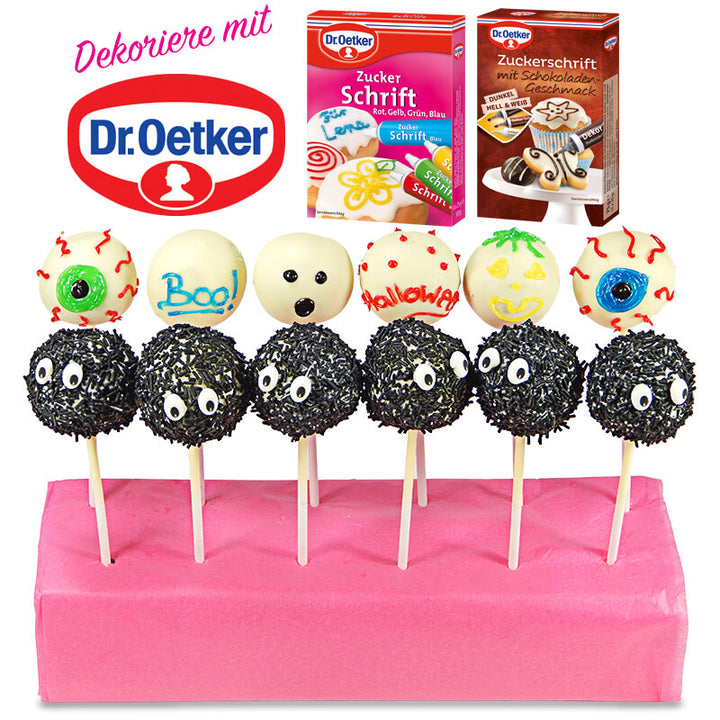 Cake-Pops Halloween Dr. Oetker