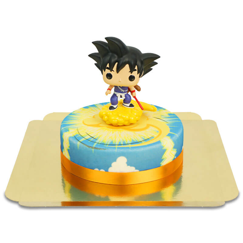 Goku enfant®sur son gâteau Kinto-un