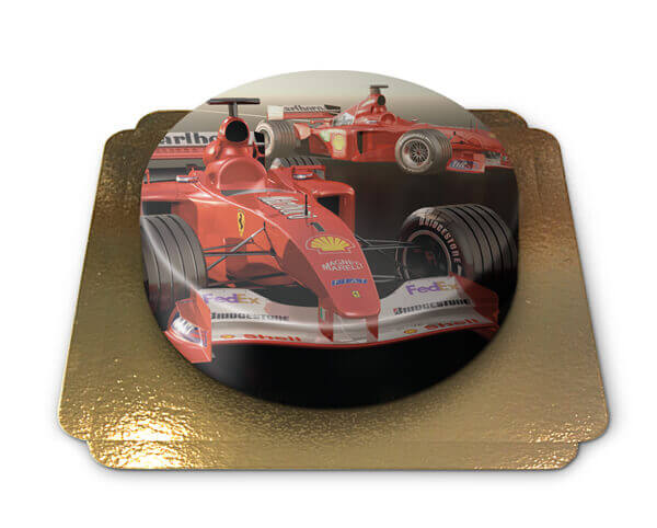 Gâteau Ferrari F1