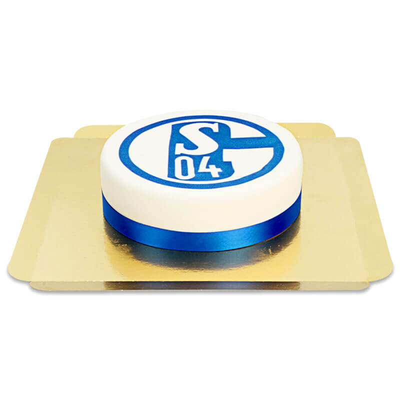 Gâteau FC Schalke 04, rond