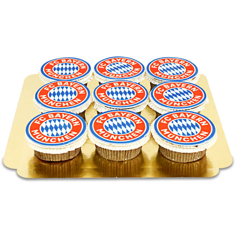 Cupcakes FC Bayern Munich - 9 pièces