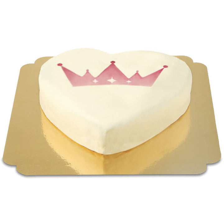 Gâteau Logo Forme Coeur