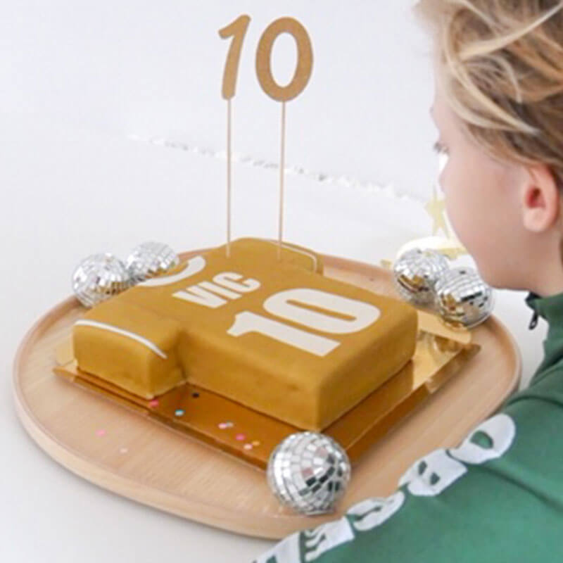 Gâteau Maillot de Football uni (plusieurs coloris)
