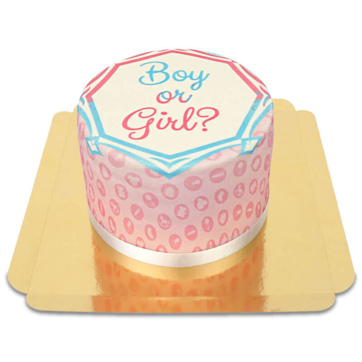 Gâteau Gender Reveal Deluxe 